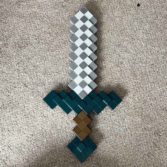Toys Minecraft Dungeons Deluxe Foam Roleplay Sword Lifesize Battle